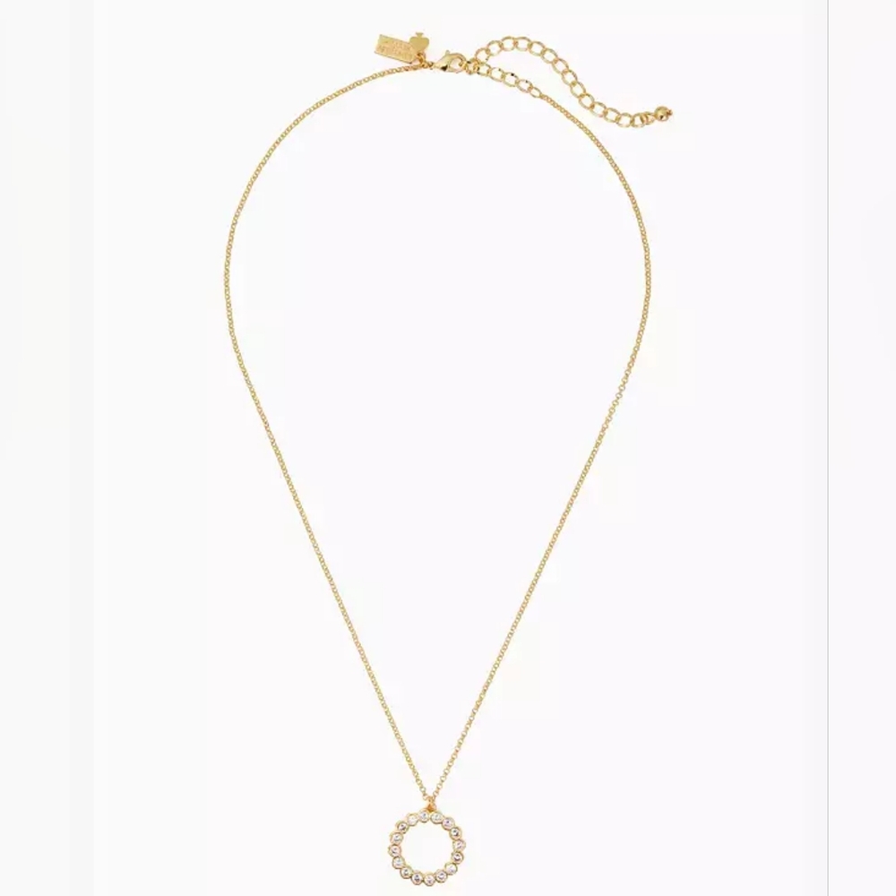 Kate spade Full Circle Mini Pendant Necklace - Picture 3 of 4